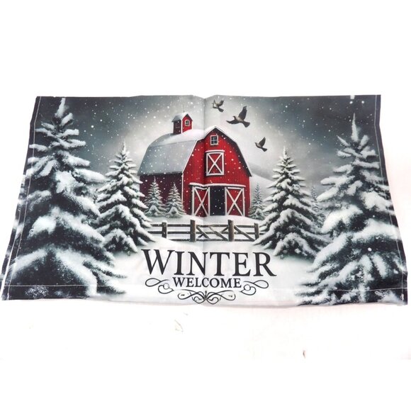 Christmas Winter Standard Mail Box Cover 18X21" Magnetic New - Picture 2 of 3